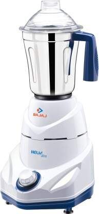 Bajaj Helix Ultra 750 W Mixer Grinder (White, Blue, 3 Jars)